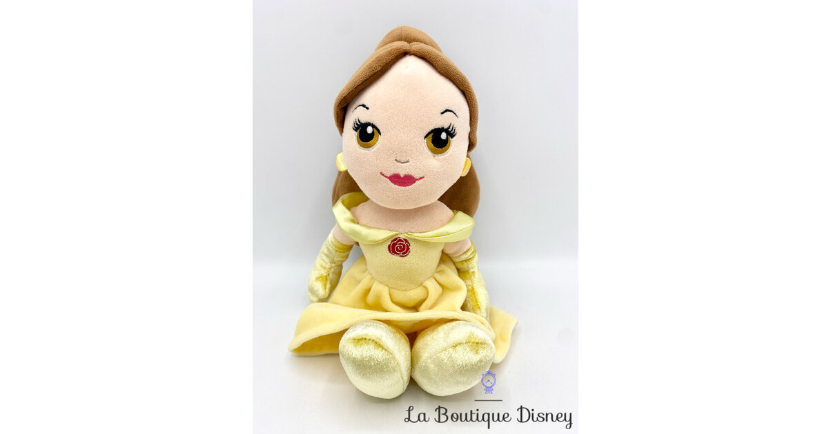 Peluche Belle La belle et la bête Disney Nicotoy poupée princesse robe